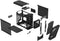 Fractal Design Torrent Nano - Mini-DTX Mini-ITX - Gehard glas front- en zijpaneel - Zwart