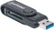 Manhattan 101981 - Mini Multi-Card Reader/Writer - 24-in-1 USB 3.0 - Zwart