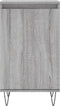 vidaXL - Dressoir - 40x35x70 - cm - bewerkt - hout - grijs - sonoma