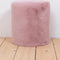 Wild & Soft Poef medium Dusk roze - Super zacht