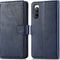iMoshion Hoesje Geschikt voor Sony Xperia 10 IV Hoesje Met Pasjeshouder - iMoshion Luxe Bookcase - Donkerblauw