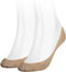 Tommy Hilfiger Ballerin Step 2P - Dames Invisible sneakersok - Beige (2 paar)
