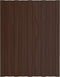 vidaXL - Dakpanelen - 36 - st - 60x45 - cm - gegalvaniseerd - staal - bruin