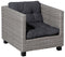 Madison - Florance Zit - Panama Grey - 73x73 - Grijs