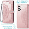 imoshion Hoesje Geschikt voor Samsung Galaxy A32 (5G) Hoesje Met Pasjeshouder - imoshion Mandala Bookcase - Rosé Goud