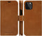 Dbramante1928 iPhone 12/12 Pro - Flip cover - Magneetsluiting en ruimte voor pasjes - Cognac