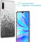 iMoshion Hoesje Geschikt voor Huawei P30 Lite Hoesje Siliconen - iMoshion Design hoesje - Zwart / Transparant / Splatter Black