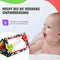 MontiPlay® Buikligtrainer Baby - Knisperboekje Baby - Baby speelgoed 6 maanden - Educatief Speelgoed