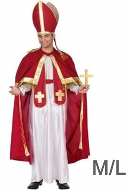 Verkleedkostuum Paus voor heren - Verkleedkleding - M/L