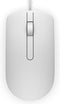 Dell MS116 - Optische muis - USB Type-A 1000 DPI Ambidextrous - Wit