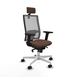 Bureaustoel Piqueras y Crespo 2D026N2 Donkerbruin