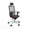 Bureaustoel Piqueras y Crespo 2D026N2 Donkerbruin