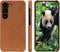 Dbramante1928 Galaxy S23 - Wallet Case - Handgemaakt volnerf leder - Bruin