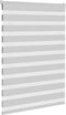 vidaXL - Zebra - rolgordijn - 110x150 - cm - stofbreedte - 105,9 - cm - lichtgrijs