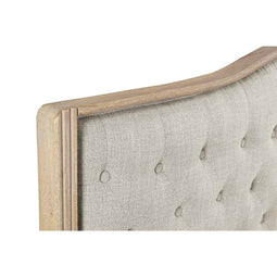 Hoofdbord DKD Home Decor Beige Rubberwood 160 x 10 x 133 cm