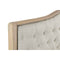 Hoofdbord DKD Home Decor Beige Rubberwood 160 x 10 x 133 cm