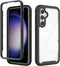 imoshion Hoesje Geschikt voor Samsung Galaxy S23 FE Hoesje - imoshion 360° Full Protective Case - Zwart / Transparant
