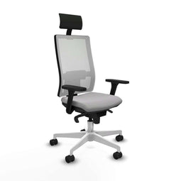 Bureaustoel Piqueras y Crespo 3D026N1 Lichtgrijs