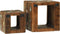 vidaXL - TV-meubel - 36x36x30 - cm - Massief - Hergebruikt - Hout