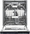 Inventum IVW6060A - Vaatwasmachine - 14 couverts - 9 programma's - 42 dB