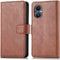 iMoshion Hoesje Geschikt voor Oppo Reno 8 Lite Hoesje Met Pasjeshouder - iMoshion Luxe Bookcase - Bruin