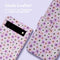 iMoshion Hoesje Geschikt voor Google Pixel 6a Hoesje Met Pasjeshouder - iMoshion Design Bookcase smartphone - Meerkleurig / Purple Flowers