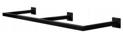Woltu Wandkapstok Industrieel - Zwart - 170 x 6 x 30 cm