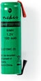 Nedis Oplaadbare NiMH-Batterij - 1.2 V - 1100 mAh - Soldeertab - 1-Polybag