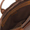 Justified leren aktetas cognac