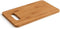 Innovagoods Snijplank - Bamboe - Groente - 25 x 15 x 1 cm.