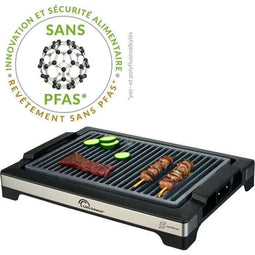 LITTLE BALANCE Elektrische Barbecue - Easy Nopifas - Kookoppervlak 38 x 25 cm - PFAS-vrije microk...