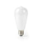 Nedis Wi-Fi Smart LED-Lamp | E27 | ST64 | 5 W | 500 lm | Wit