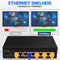 SBVR TXE143 - Netwerkswitch - 10 poorten - 8 PoE - 1 Gbps - Zwart