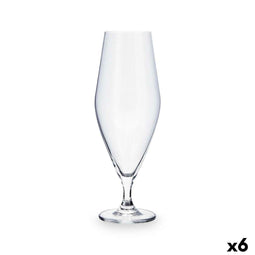 Bohemia Crystal Premiere - Fluitglas Bier 380 ml - Set van 6 (6 stuks)