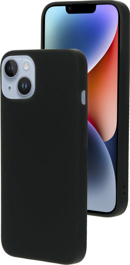 Mobiparts iPhone 14 - Silicone Cover - Soft-touch - Zwart