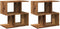 vidaXL - Nachtkastjes - 2 - st - 50x30x51,5 - cm - bewerkt - hout - oud - houtkleurig