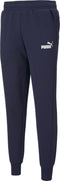 PUMA ESS Logo Pants FL - Heren Broek - Regular-fit - Donkerblauw - Maat XL