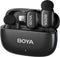 BOYA MINI 15 - Draadloze Microfoon - 2.4 GHz 48 kHz/16-bit - Zwart (2TX + 1RX)