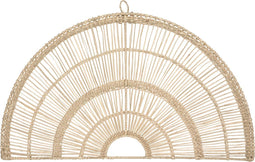 Atmosphera Arc Wanddecoratie zeegras - Muur decoratie - 60 x 35 cm