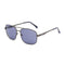 Guess - GF0211 - Zonnebril - Heren - Metaal - Blauwe lens