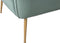 WOOOD Scout Fauteuil - Velvet - Groen - 71x79x71
