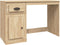 vidaXL - Bureau - met - lade - 115x50x75 - cm - bewerkt - hout - sonoma - eikenkleurig