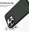 Accezz iPhone 14 Pro - Back Cover - Premium Leather Card Slot - Groen
