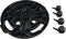 vidaXL - Plantentrolley - met - wielen - 170 - kg - diameter - 30 - cm - zwart