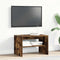 vidaXL - Tv-meubel - 60x40x40 - cm - bewerkt - hout - gerookt - eikenkleurig
