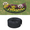 vidaXL - Tuinranden - 5 - st - 10 - m - 20 - cm - polyetheen - zwart