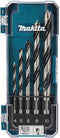 Makita D-72861 - Houtborenset 5-delig - Compacte kunststof cassette met haak (5 stuks)