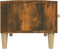 vidaXL - Tv-meubel - 150x34,5x30 - cm - bewerkt - hout - gerookt - eikenkleurig