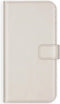 Selencia Hoesje Geschikt voor Samsung Galaxy A50 / A30s Hoesje Met Pasjeshouder - Selencia Echt Lederen Bookcase - Lichtgrijs