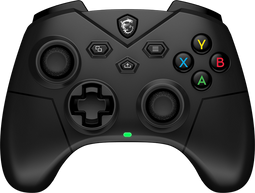 MSI FORCE GC300 - Gamepad - Draadloos (Bluetooth) Haptic feedback - Zwart